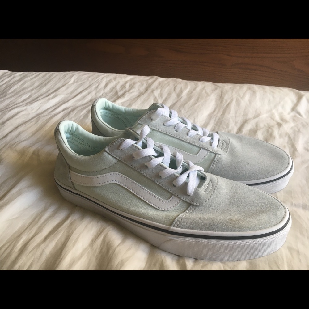 Vans Shoes - Women Mint Green 11